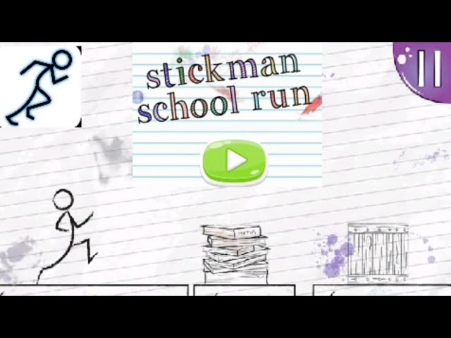 Stickman School Run